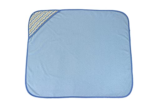 Cudlie Buttons & Stitches Baby Boy 3 Pack Rolled/Carded Hooded Towels in Dog Gone Cute Print, GS71722