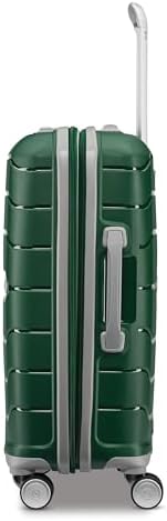 Samsonite Freeform Hardside Expandable Luggage with Spinners, Pine Green, 2PC SET (Carry-on/Large)