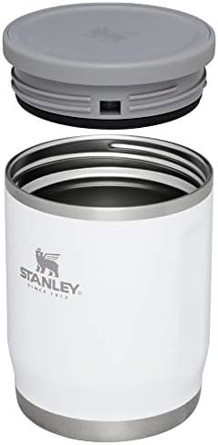 Stanley Adventure To-Go Food Jar 18 oz | Vacuum Insulated Thermos Food Container | Wide Mouth Screw On Lid | Packable for Travel | Stainless Steel with Leakproof Lid | BPA-Free | Polar