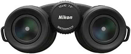 Nikon PROSTAFF P7 10x42 Binocular | Waterproof, fogproof, Rubber-Armored Full-Size Binocular, Oil & Water Repellent Coating & Locking Diopter | Official Nikon USA Model
