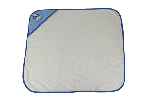 Cudlie Buttons & Stitches Baby Boy 3 Pack Rolled/Carded Hooded Towels in Dog Gone Cute Print, GS71722