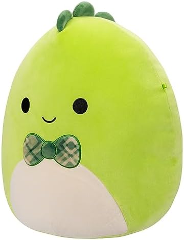 Squishmallows Original 12-Inch Danny Dino with Bow Tie - Medium-Sized Ultrasoft Official Jazwares Plush