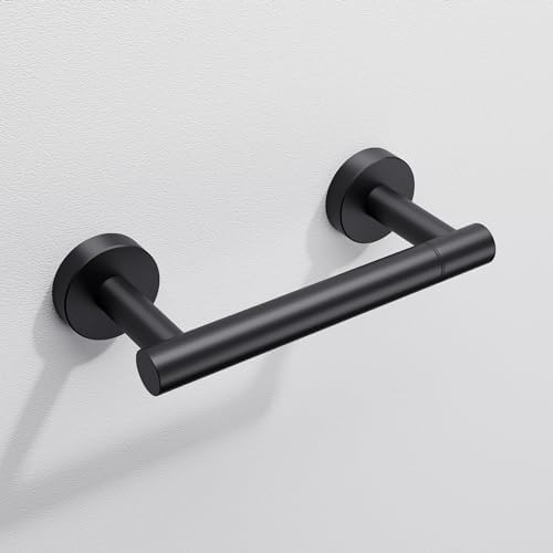 Day Moon™ (2 Pack) Matte Black Toilet Paper Holder - Black Toilet Paper Holder Wall Mount