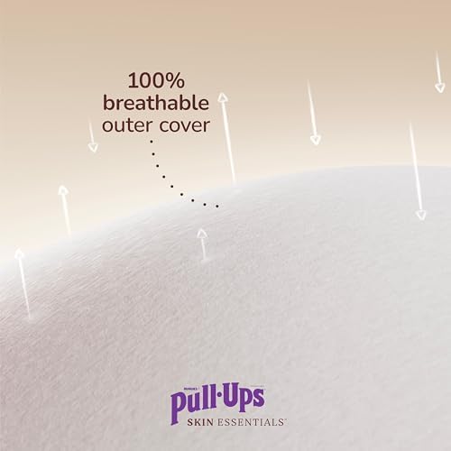 Pull-Ups Boys' Skin Essentials Potty Training Pants, Training Underwear, 4T-5T (38-50 lbs), 60 Ct