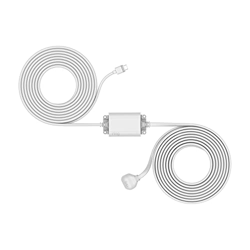 Ring Indoor/Outdoor Power Adapter (USB-C) for Outdoor Cam Plus, Stick Up Cam Pro, Spotlight Cam Plus, Spotlight Cam Pro - White