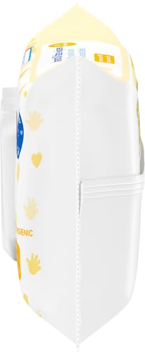 Johnson's Baby Hand & Face Baby Sanitizing Cleansing Wipes for Travel and On-The-Go, No More Tears Formula, Paraben and Alcohol Free, 25 ct, Case of 4