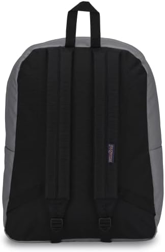 JanSport SuperBreak One Backpacks - Durable, Lightweight Bag with 1 Main Compartment, Front Utility Pocket with Built-in Organizer - Premium Backpack, Graphite Grey