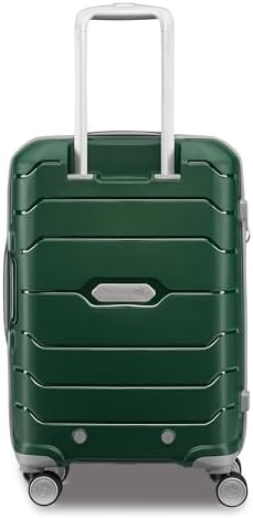Samsonite Freeform Hardside Expandable Luggage with Spinners, Pine Green, 2PC SET (Carry-on/Large)