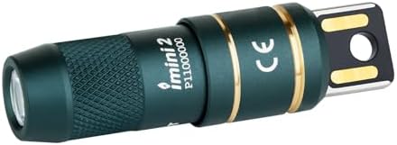 OLIGHT IMINI 2 EDC Rechargeable Keychain Flashlight, 50 Lumens Compact and Portable Mini LED Keyring Lights with Built-in Battery Ideal for Everyday Carry and Emergencies (Dream Blue)