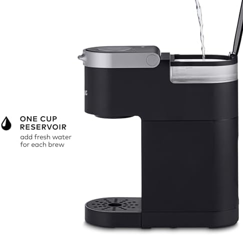 Keurig K-Mini Single Serve K-Cup Pod Coffee Maker, 6 to 12oz Brew size, with Cord Storage, Perfect for Small Spaces, Black