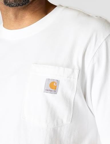 Carhartt Men's Loose Fit Heavyweight Short-Sleeve Pocket T-Shirt (Also Available in Big & Tall)