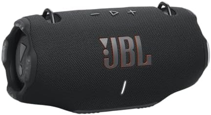 JBL Xtreme 4 - Portable Bluetooth Speaker, Powerful Sound and Deep Bass, IP67 Waterproof, 24 Hours of Playtime, Powerbank, PartyBoost for Multi-Speaker Pairing (Black) (Renewed)