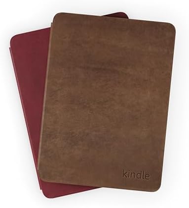 All-new Amazon Kindle Paperwhite and Kindle Colorsoft Case, Lightweight and Foldable Protective Cover - Premium Leather