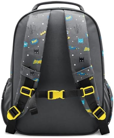 Simple Modern Large DC Comics Batman Kids Backpack for School Girls and Boys | Elementary Backpack for Teen | Fletcher Collection | Kids - 16" tall | Batman POW!