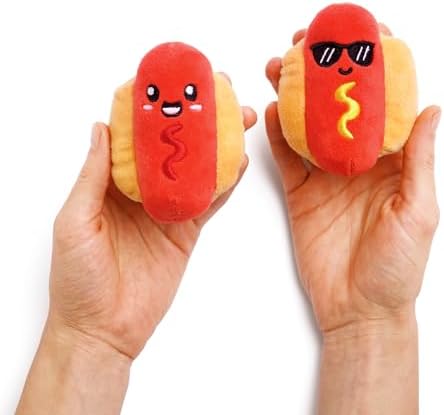 WHAT DO YOU MEME? Emotional Support Hot Dogs – Emotional Support Plushies, Cute Stuff & Funny Gifts by Relatable