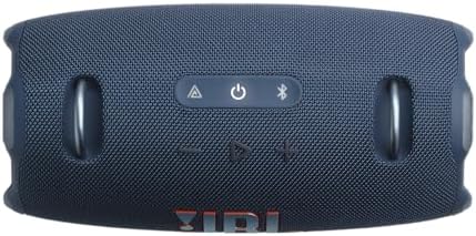 JBL Xtreme 4 - Portable Bluetooth Speaker, Powerful Sound and Deep Bass, IP67 Waterproof, 24 Hours of Playtime, Powerbank, PartyBoost for Multi-Speaker Pairing (Blue) (Renewed)