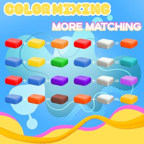 Air Dry Clay - 96 Pack Modeling Clay Kit with 3 Sculpting Tools,Safe & Non-Toxic,DIY Magic Toys Gifts for Boys,Girls,Kids - 32 Colors