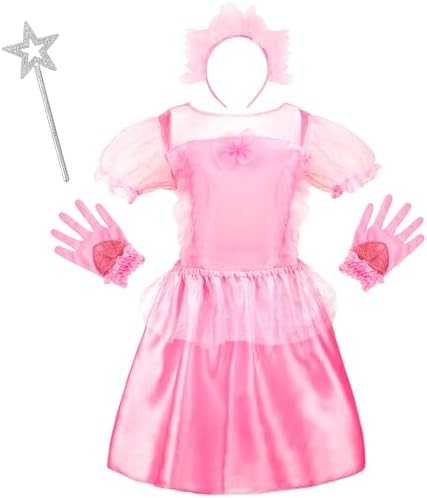 Princess Dress Up Clothes for Little Girl Role Play Costume Gift Set Princess Dress Up Toys for Toddler Girls