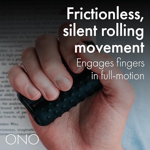 ONO Roller - Handheld Fidget Toy for Adults | Help Relieve Stress, Anxiety, Tension | Promotes Focus, Clarity | Compact, Portable Design | Full Size Silicone
