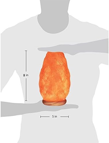 Himalayan Glow Salt Lamp with Dimmer Switch 5-7 lbs