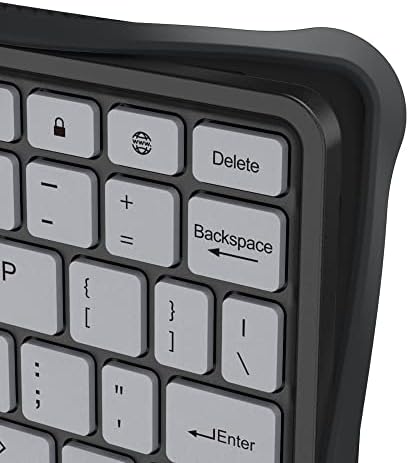 Made For Amazon Kids Bluetooth Keyboard, for 10” Fire Kids Pro and 10” Fire Kids Tablets | Black