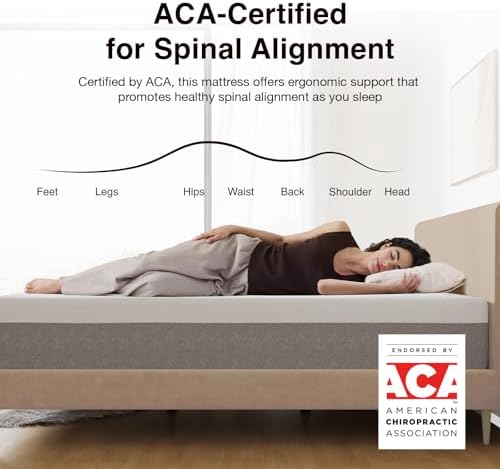 Novilla Queen Size Mattress, 12 Inch Gel Memory Foam Mattress for Cool Night & Pressure Relief, Medium Plush Feel with Motion Isolating, Bliss