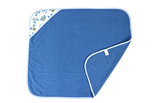 Cudlie Buttons & Stitches Baby Boy 3 Pack Rolled/Carded Hooded Towels in Dog Gone Cute Print, GS71722