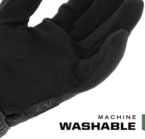 Mechanix Wear Original Tactical Glove - High Performance Anti-Slip Grip Safety Gloves - Impact Resistant & Touchscreen Capable - Medium - Covert Black