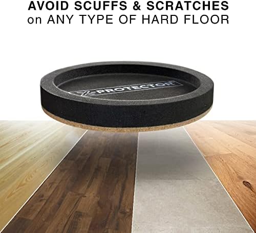 Felt Furniture Sliders for Hardwood Floors X-PROTECTOR 8 PCS 4 3/4” - Furniture Slider with Unique Design - Heavy-Duty Furniture Movers for Hard Surfaces - Felt Sliders - Move Your Furniture Easily!