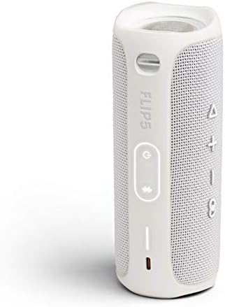 JBL FLIP 5 Waterproof Portable Bluetooth Speaker - White (Renewed)