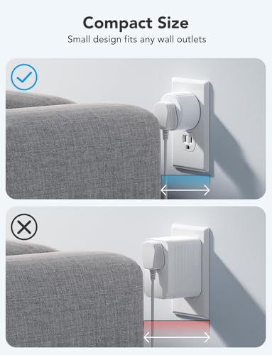 Govee Smart Plug, WiFi Plugs Work with Alexa & Google Assistant, Smart Outlet with Timer & Group Controller, WiFi Outlet for Home, No Hub Required, ETL & FCC Certified, 2.4G WiFi Only, 4 Pack
