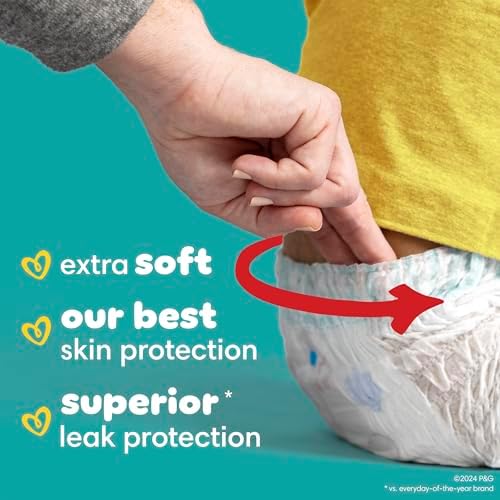 Pampers Diapers - Swaddlers 360 - Size 5, 116 Count, for up to 100% Leakproof Premium Skin Protection (Packaging May Vary)