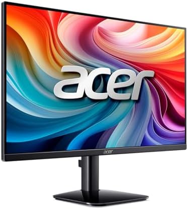 acer KB272 G0bi 27" IPS Full HD (1920 x 1080) Gaming Office Monitor | Adaptive-Sync Support (FreeSync Compatible) | Up to 120Hz Refresh | 1ms (VRB) | sRGB 99% | Tilt | HDMI & VGA Ports