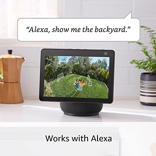 Ring Spotlight Cam Plus, Battery | Home or business security with HD video, Two-Way Talk, Color Night Vision, and Security Siren (2022 release) - White