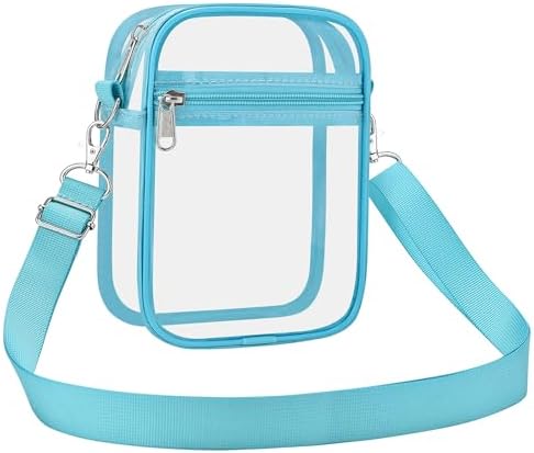 USPECLARE Clear Purse Stadium Approved CrossBody Bag for Men and Women