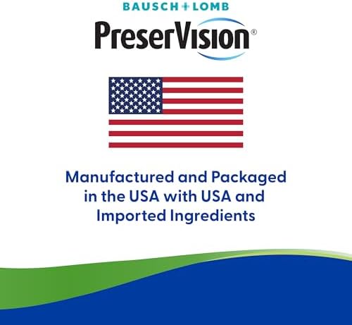 PreserVision AREDS 2 Eye Vitamins, #1 Eye Doctor Recommended Brand, Lutein and Zeaxanthin Supplement with Vitamin C, Vitamin E, Zinc, and Copper, 120 Softgels (Minigels)