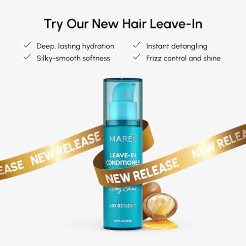 MAREE Hair Mask Conditioner for Women and Men - Hydrating Moisturizing Color Safe Deep Conditioner For Dry Damaged Curly Color Treated Fine Hair - Women's and Men's Acondicionador Para Cabello Rizado