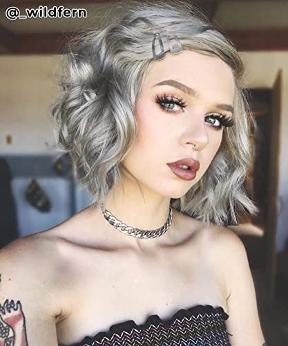 Arctic Fox Semi-Permanent Hair Dye, Vegan & Cruelty-Free, Pastel Silver Toner for Platinum Blonde, Conditioning Formula, Ammonia & Peroxide Free, STERLING, 8 Fl Oz (Pack of 2)