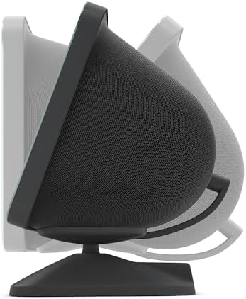 Echo Show 8 (3rd Gen) Adjustable Stand with USB-C Charging Port | Charcoal