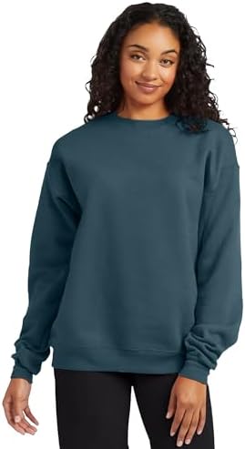 Hanes Men's EcoSmart Fleece, Pullover Crewneck Sweatshirt, 1 or 2 Pack