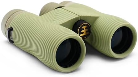 Nocs Provisions Field Issue Compact 10x32 Waterproof Binoculars, Shockproof, Fogproof, 10X Magnification, Bak4 Prism, Multi-Coated Lenses for Adults & Kids, Bird Watching, Hunting & Wildlife Viewing