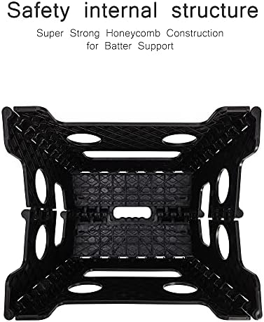 ACKO Folding Step Stool 13 inch Heavy Duty Plastic Foldable Step Stool for Kids and Adults, Small Collapsible Fold Up Stepping Stool 1 Pack