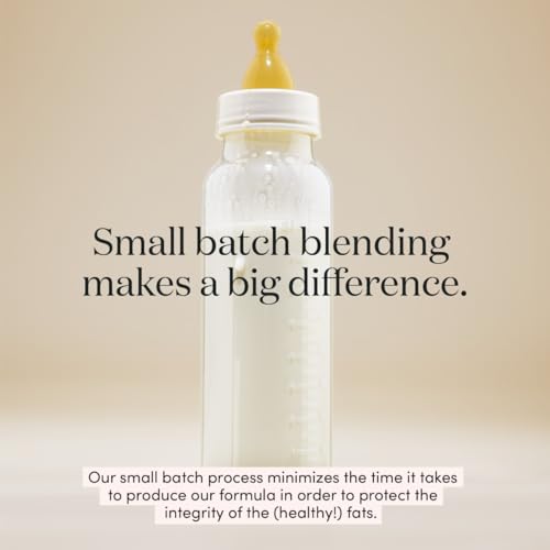 Infant Formula Powder for Infants 0-12 Months, Made With Organic Whole Milk, Clean Label Project Certified, Closest-to-Breast Milk Baby Formula Patented Protein Blend, 24 Ounce (Pack of 1)