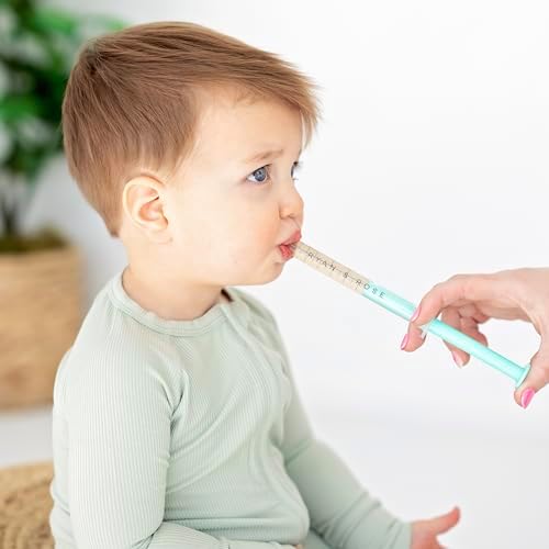 Ryan & Rose Cutie Dose - Baby Medicine Dispenser Syringe (10 Pack)