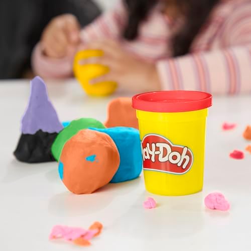Play-Doh Bulk Pack of 48 Cans, 6 Sets of 8 Modeling Compound Colors, 3oz, Back to School Gifts & Prizes for Students & Classroom, Preschool Toys for Kids, Ages 2+ (Amazon Exclusive)