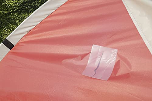 Gorilla Waterproof Patch & Seal Tape, Clear Tape, 4" x 8' (Pack of 2) - Permanent Weather Resistant Seal for Leaks and Repairs