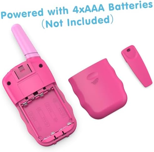 Selieve Toys for 3-12 Year Old Girls Boys, Walkie Talkies for Kids 22 Channels 2 Way Radio Toy with Backlit LCD Flashlight, 3 Miles Range for Outside, Camping, Hiking