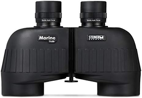 Steiner Marine Binoculars for Adults and Kids, 7x50 Binoculars for Bird Watching, Hunting, Outdoor Sports, Wildlife Sightseeing and Concerts - Quality Performance Water-Going Optics, Black