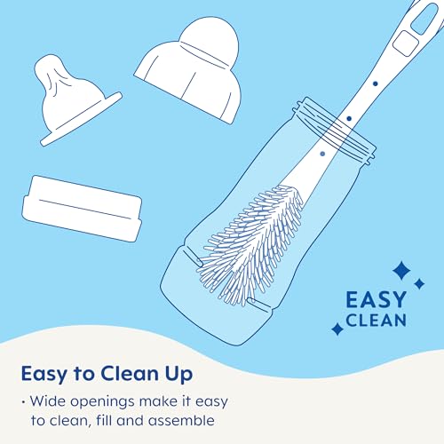 MAM Easy Active Baby Bottles 11 oz with Bonus Nipple, Fast Flow Skinsoft Silicone Nipple with Wide Neck Ergonomic Design, Easy to Hold, BPA-Free Bottles with Leak-Proof Caps for 4+ Months Baby, Boy