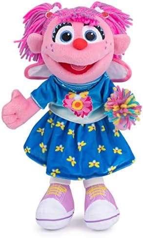 GUND Sesame Street Official Abby Cadabby Muppet Plush, Premium Plush Toy for Ages 1 & Up, Pink/Blue, 11”